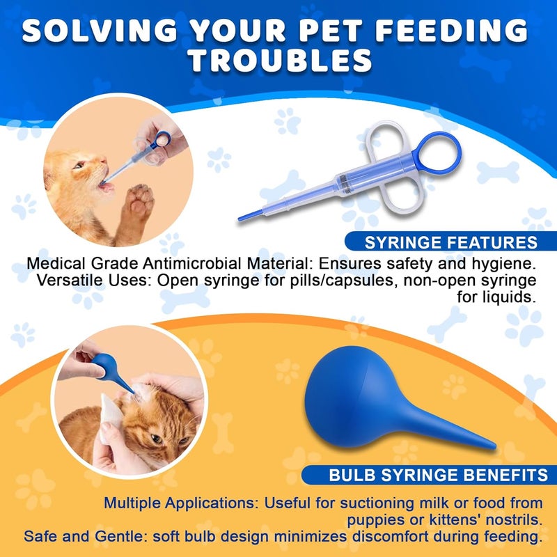 ZONEXCHIC 52pcs Puppy Whelping Supplies,Whelping kit,Puppies Birth,Kitten Dog Supplies,Puppy kit,Bottle Feeding kit for Newborn Puppy, Puppy Whelping Collars,Tube,Cord Clamps,Gloves,Digital Thermometer Scale - Image 4